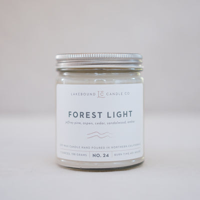 Forest Light Soy Candle