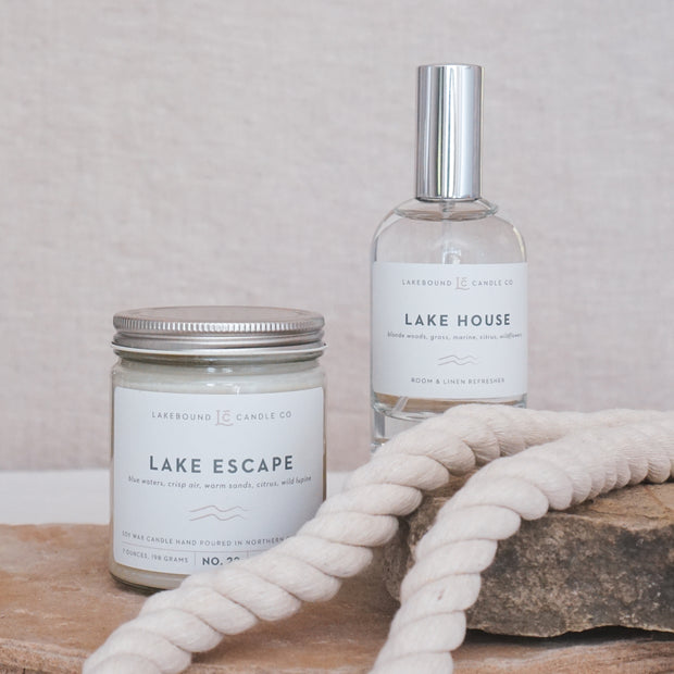 Lake Escape Room & Linen Spray