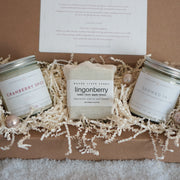 Winter Candle & Soap Gift Set