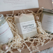 Winter Candle & Soap Gift Set