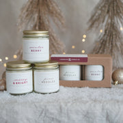 Mini Holiday Candle Trio Gift Set