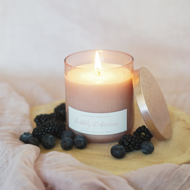 Bubbly & Berries Soy Candle