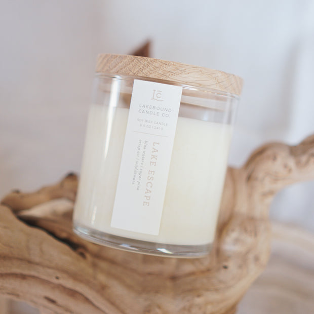 Lake Escape Soy Candle- Refined
